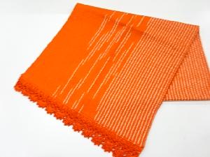 リサイクル　変わり縞模様ショール